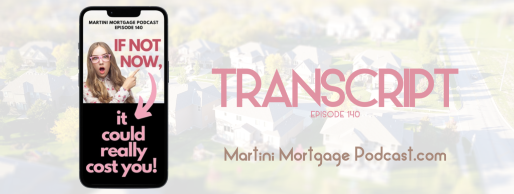 martini mortgage podcast raleigh mortgage lender kevin martini