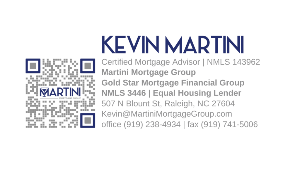 Certified Mortgage Advisor and Raleigh Mortgage Broker Kevin Martini