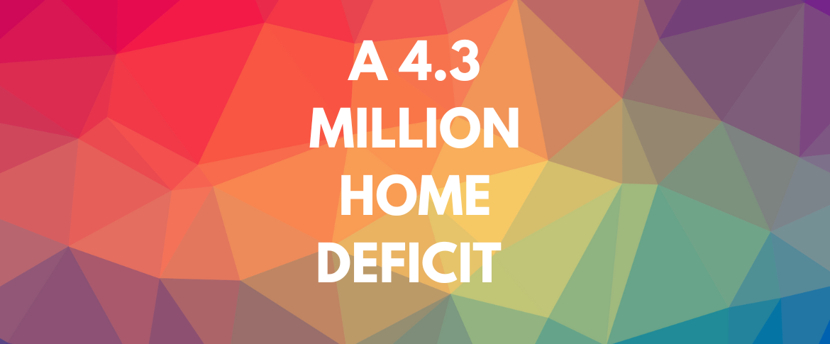a 4.3 million home deficit by best raleigh mortgage broker kevin martini 507 n blount st raleigh, nc martini mortgage group