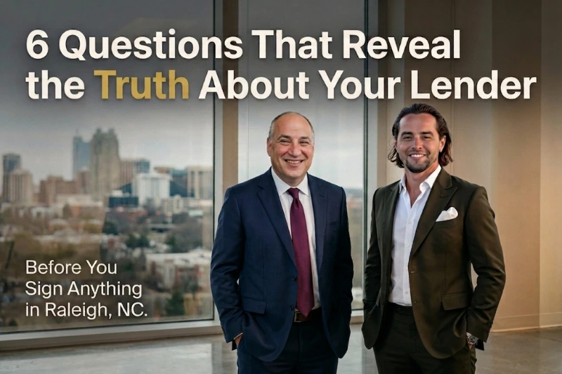 Choosing a Mortgage Lender Raleigh NC: 6 Questions That Reveal the Truth
